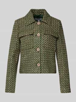 MORE & MORE Regular fit jack met platte kraag