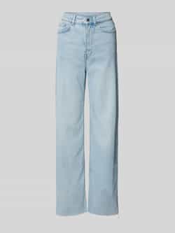 Tom Tailor Denim Wide leg jeans met open pijpzomen