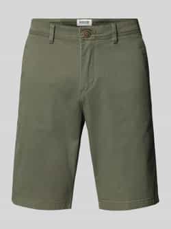 jack & jones Korte regular fit broek met steekzakken model 'BOWIE'