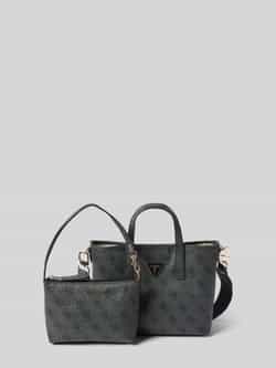 Guess Handtas met labelapplicatie model 'LATONA'