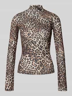 HUGO Slim fit top met opstaande kraag model 'DARDONNAY'
