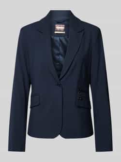 MOS MOSH Slim-Fit Blazer Salute Navy Blue Dames