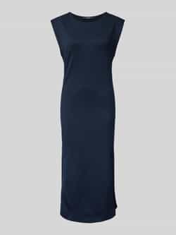 Someday Midi-jurk met ronde hals model 'Qujani'
