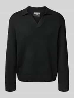 Jack & jones Gebreide pullover met V-hals model 'COVER'