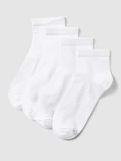 s.Oliver RED LABEL Sokken met labeldetails in een set van 4 paar