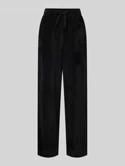 S.Oliver RED LABEL Regular fit corduroy broek van katoenmix met elastische band
