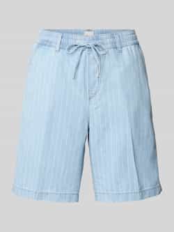 BRAX Korte broek met elastische band en tunnelkoord model 'MAINE'