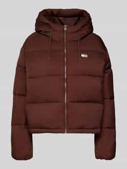 Tommy Jeans Gewatteerd regular fit jack met capuchon