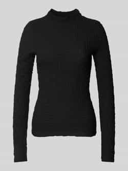 MbyM Shirt met lange mouwen en opstaande kraag model 'Megan'