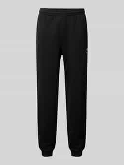 Lacoste Tapered sweatpants van puur katoen