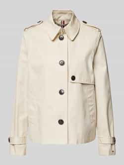 Tommy Hilfiger Kort jack COTTON SB SHORT TRENCH met typische trenchdetails