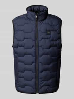 Tom Tailor Regular fit bodywarmer met opstaande kraag