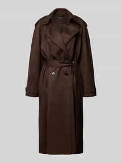 Gina Tricot Trenchcoat met platte kraag model 'Halita'