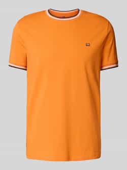 Christian Berg Men T-shirt met ribboorden