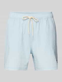 Barbour Korte broek met elastische band en steekzakken