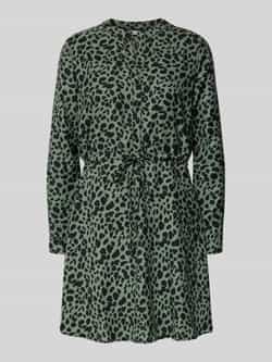 Only Getailleerde blousejurk met all-over motief model 'CORY'