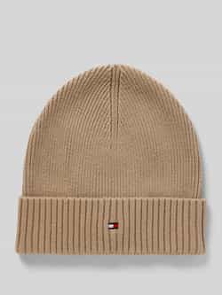Tommy Hilfiger Vlag Katoen Kasjmier Beige Hoed Brown Heren
