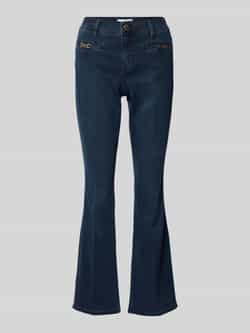 BRAX Flared fit jeans met labeldetails model 'Shakira'