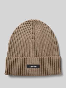 CK Calvin Klein Muts met labelpatch model 'Essential'