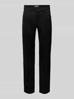 Blend Slim fit stoffen broek met steekzakken model 'Morgan'