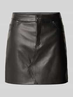 Noisy May Minirok in leerlook model 'KATE'