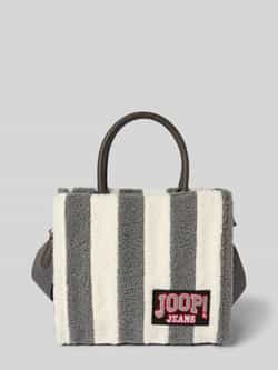 JOOP! JEANS Handtas van teddybont met labelpatch model 'SQUADRA AURELIA'