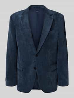 Christian Berg Men Regular fit colbert met reverskraag en klepzakken