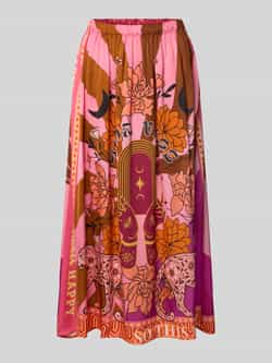 Miss goodlife Midirok van viscose met elastische band