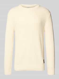 Tom Tailor Denim Relaxed fit gebreide pullover van katoenmix