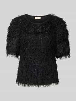 FREE QUENT Pullover met franjes en ronde hals model 'MARLIN'