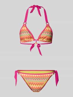 Bikini-set met halternek model ‘LIKOSIMA’ Bikini-set met halternek model ‘LIKOSIMA’