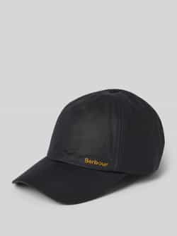 Barbour Baseballcap van gewaxt katoen