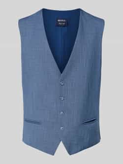 MCNEAL Gilet met V-hals en paspelzakken