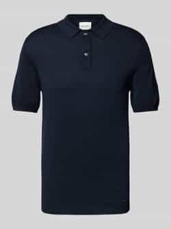 Roy Robson Poloshirt met korte knoopsluiting