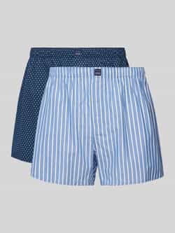 Christian Berg Men Boxershort met elastische band in een set van 2 stuks