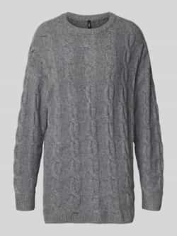 Only Regular fit gebreide pullover met structuurmotief model 'JEANETTE'