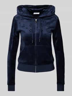 Juicy Couture Sweatjack met capuchon model 'MADISON'