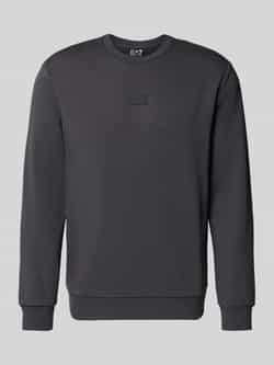 EA7 Emporio Armani Sweatshirt met labeldetail