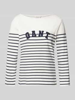 Gant Baseballpet met labeldetail