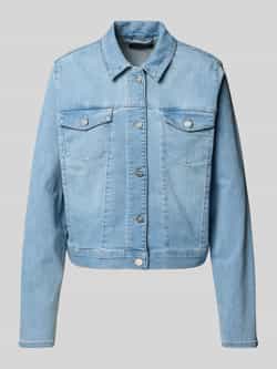Comma Jeansjack met knoopsluiting
