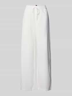 TOMMY JEANS Geweven broek TJW LINEN PANT met geborduurd logo
