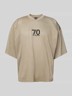 EA7 Emporio Armani T-shirt met statementstitching model 'TRAIN 7.0'