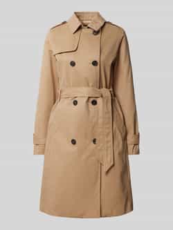 S.Oliver Trenchcoat met knoopsluiting en bindceintuur