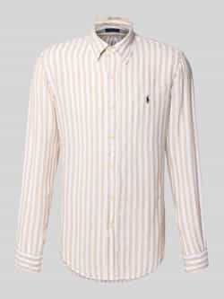Polo Ralph Lauren Custom fit linnen overhemd met button-downkraag