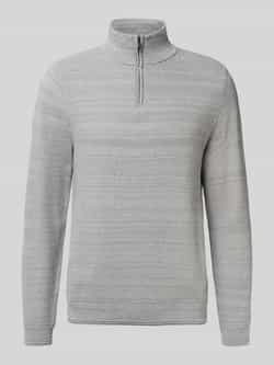 Superdry Gebreide pullover met opstaande kraag