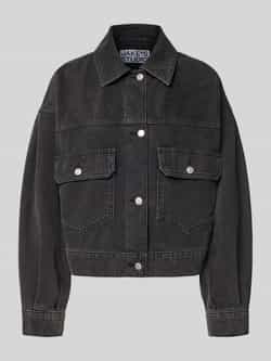 Jake*s Studio Woman Jeansjack met knoopsluiting