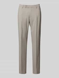 HECHTER PARIS Slim fit pantalon met persplooien