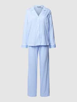 Lauren Ralph Lauren Pyjama met streepmotief