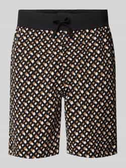 Boss Regular fit sweatshorts met
