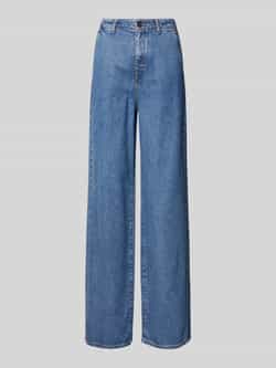 Marc O'Polo Wide leg jeans van een mix van katoen en lyocell